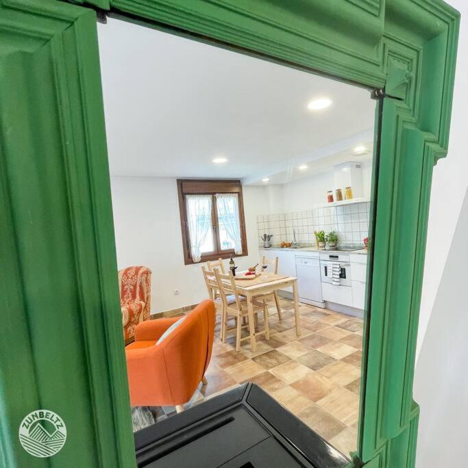 Casa Zunbeltz De 3 Habitaciones En Plena Montana Lezáun Extérieur photo